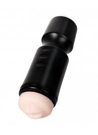 Мастурбатор-ротик A-Toys в черной колбе - A-toys - в Туле купить с доставкой
