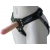 Черный пояс-трусики с двумя насадками  Экзотик-Linda  - 15,5 и 10,5 см. - LOVETOY (А-Полимер) - купить с доставкой в Туле