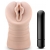Телесный мастурбатор-вагина с вибропулей Ashley - Blush Novelties - в Туле купить с доставкой