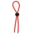 Красное эрекционное лассо с одной бусинкой-утяжкой STRETCHY THICK LASSO - Dream Toys - в Туле купить с доставкой