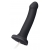 Черный фаллос с имитацией эякуляции Silicon Cum Dildo L - 19,6 см. - Strap-on-me - купить с доставкой в Туле