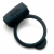 Темно-серое эрекционное кольцо Vibrating Love Ring с вибрацией - Fifty Shades of Grey - в Туле купить с доставкой