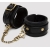 Черные оковы на ноги Bound to You Faux Leather Ankle Cuffs - Fifty Shades of Grey - купить с доставкой в Туле