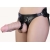 Гигантский фаллоимитатор на присоске в комплекте с трусиками - 26 см. - LOVETOY (А-Полимер) - купить с доставкой в Туле