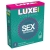 Ребристые презервативы LUXE Royal Sex Machine - 3 шт. - Luxe - купить с доставкой в Туле