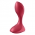 Красный вибромассажёр простаты Satisfyer Backdoor Lover - 14 см. - Satisfyer - в Туле купить с доставкой