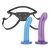 Страпон унисекс Beginners Strap-On с 2 насадками - 15 и 13 см. - Lux Fetish - купить с доставкой в Туле