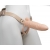 Телесный фаллопротез MEN STYLE с анальным стимулятором - 17,5 см. - LOVETOY (А-Полимер) - купить с доставкой в Туле
