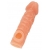 Телесная закрытая насадка с шершавой головкой Cock Sleeve Size L - 17,6 см. - KOKOS - в Туле купить с доставкой