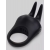 Черное эрекционное виброкольцо Sensation Rechargeable Vibrating Rabbit Love Ring - Fifty Shades of Grey - в Туле купить с доставкой