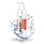 Возбуждающий гель-лубрикант SPLASHGLIDE HOT STIMULATIVE - 330 мл. - Splashglide - купить с доставкой в Туле