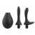 Черный анальный душ Nexus Anal Douche Set с 2 сменными насадками - Nexus Range - купить с доставкой в Туле