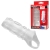 Насадка на пенис с кольцом для мошонки Clear Sensations Enhancer Sex Sleeve - 11,5 см. - XR Brands - в Туле купить с доставкой