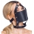 Черный намордник с кляпом-шаром Head Harness With A Gag - Orion - купить с доставкой в Туле