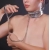 Серебристый ошейник из искусственной кожи - Sitabella - купить с доставкой в Туле