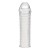 Текстурированная насадка на пенис Clear Textured Penis Enhancing Sleeve Extension - 16,5 см. - BlueLine - в Туле купить с доставкой