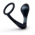 Черное эрекционное кольцо со стимулятором простаты Ringer Cock Ring   Plug - b-Vibe - в Туле купить с доставкой
