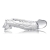 Прозрачная насадка для увеличения члена 2 Inch Clear Extender Sleeve - XR Brands - в Туле купить с доставкой