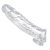 Прозрачная насадка для увеличения члена Realistic Clear Penis Enhancer and Ball Stretcher - 20,3 см. - XR Brands - в Туле купить с доставкой