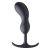 Черный массажер простаты с утяжелителями Premium Silicone Weighted Prostate Plug Large - 18,8 см. - XR Brands - в Туле купить с доставкой