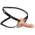 Телесный полый страпон на черных регулируемых ремешках 2’’ Erection Smooth Silicone Penis Sheath - XR Brands - купить с доставкой в Туле