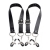 Ремни с зажимами для половых губ Spread Labia Spreader Straps with Clamps - XR Brands - купить с доставкой в Туле
