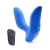 Синий вибромассажер простаты 3,5’’ Remote Control Curve P-spot Massager - 12 см. - Erokay - в Туле купить с доставкой