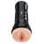 Телесный мастурбатор-вагина в черной колбе Super Luscious Lips XXL - Pipedream - в Туле купить с доставкой