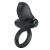 Черное эрекционное кольцо с вибрацией Adrien - Baile - в Туле купить с доставкой