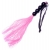 Розовая силиконовая плеть - 35,5 см. - Boys of Toys - купить с доставкой в Туле