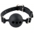 Силиконовый кляп-шар с отверстиями для дыхания Silicone Breathable Ball Gag Small - Pipedream - купить с доставкой в Туле