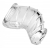 Насадка для ограничения эрекции Detained Soft Body Chastity Cage - XR Brands - купить с доставкой в Туле