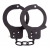 Чёрные наручники из листового металла BONDX METAL CUFFS BLACK - Dream Toys - купить с доставкой в Туле