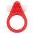 Красное эрекционное кольцо LIT-UP SILICONE STIMU RING 1 RED - Dream Toys - в Туле купить с доставкой