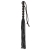 Чёрная мини-плеть из резины Rubber Mini Whip - 22 см. - Blush Novelties - купить с доставкой в Туле