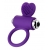 Фиолетовое виброкольцо с ресничками JOS PERY - JOS - в Туле купить с доставкой
