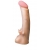 Телесная насадка REAL Standard с усиками на основании - 19 см. - LOVETOY (А-Полимер) - купить с доставкой в Туле