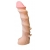 Насадка REAL Standard со спиралевидным узором - 19 см. - LOVETOY (А-Полимер) - купить с доставкой в Туле