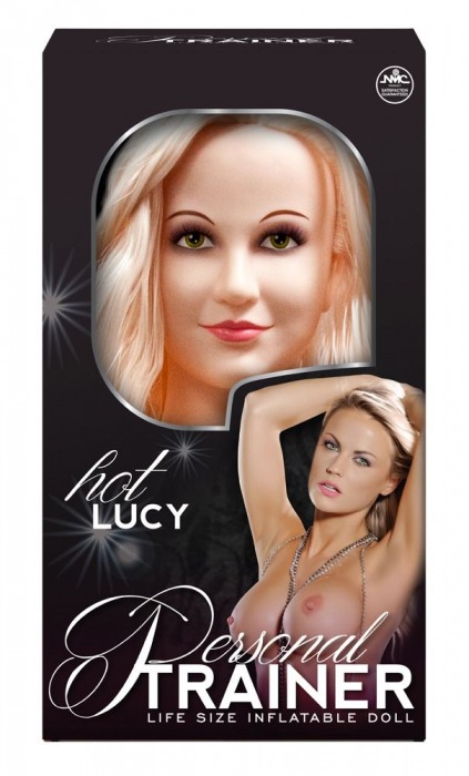 Надувная кукла с вибрацией и 2 любовными отверстиями Hot Lucy Lifesize Love Doll - NMC - в Туле купить с доставкой