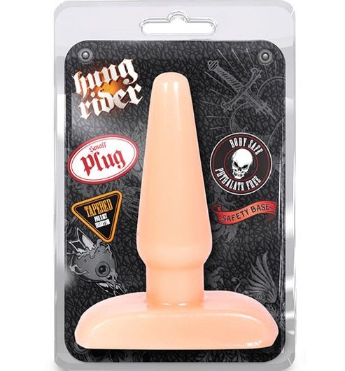 Телесная анальная пробка SMALL PLUG - 9 см. - Blush Novelties