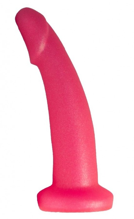 Розовый плаг-массажёр для простаты - 13,5 см. - LOVETOY (А-Полимер) - в Туле купить с доставкой