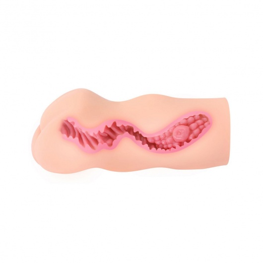 Телесный мастурбатор-вагина с двойным слоем - KOKOS - в Туле купить с доставкой