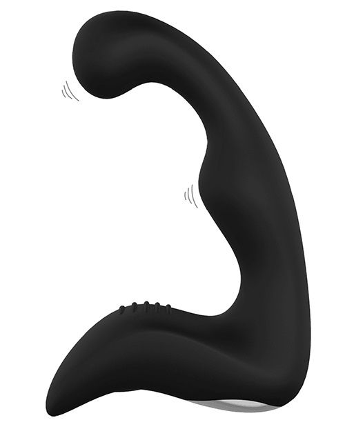 Чёрный перезаряжаемый массажёр простаты BOOTY PLEASER - Dream Toys - в Туле купить с доставкой