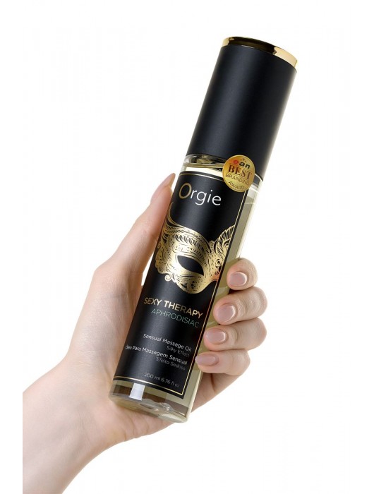 Минеральное массажное масло Orgie Sexy Therapy Afrodisiac - 200 мл. - ORGIE - купить с доставкой в Туле