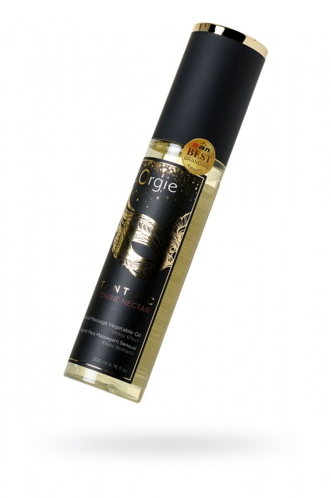 Растительное массажное масло Orgie Tantric Divine Nectar - 200 мл. - ORGIE - купить с доставкой в Туле