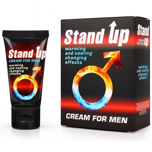 Возбуждающий крем для мужчин Stand Up - 25 гр. - Биоритм - купить с доставкой в Туле