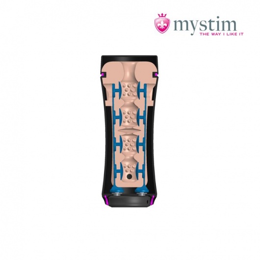 Мастурбатор-анус Opus E Donut с возможностью подключения электростимуляции - MyStim - купить с доставкой в Туле