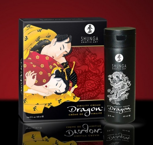 Интимный мужской крем  Дракон - Shunga - купить с доставкой в Туле