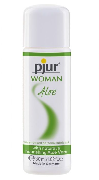 Лубрикант на водной основе pjur WOMAN Aloe - 30 мл. - Pjur - купить с доставкой в Туле