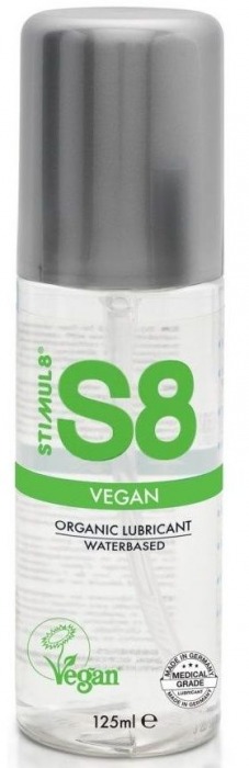 Веганский лубрикант на водной основе S8 Vegan Lube - 125 мл. - Stimul8 - купить с доставкой в Туле